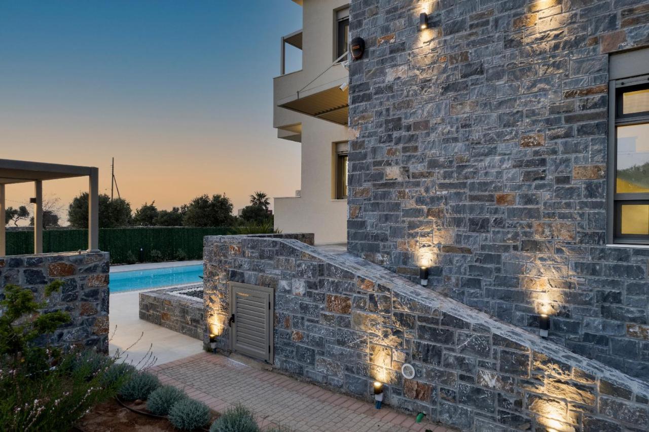 Utopia Luxury Villas Gouves Exterior foto